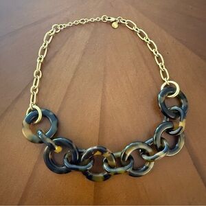 J. Crew Tortis Ring Necklace